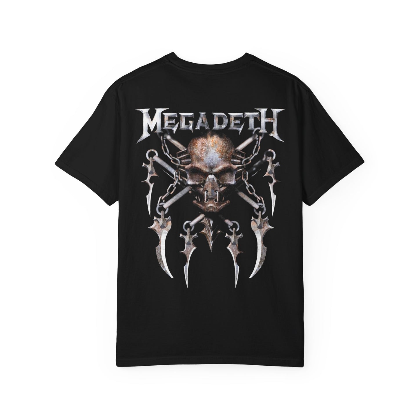 Metal Band Tee, Unisex Garment-Dyed T-shirt, Music Merch, Edgy Graphic Shirt, Gift for Rock Fans, Concert Wear