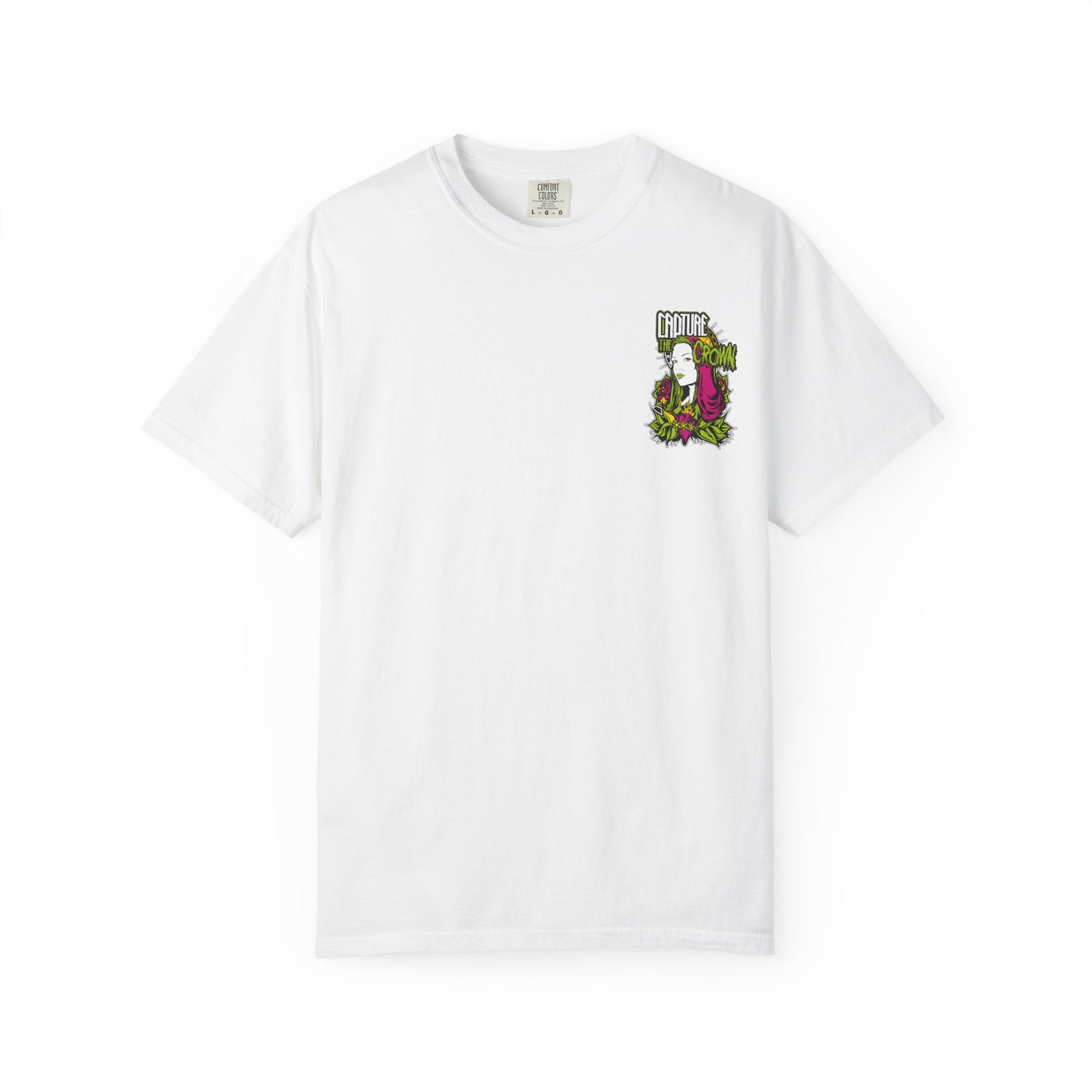 Vibrant Graphic T-shirt, Unisex Casual Tee, Trendy Streetwear, Gift for Her, Capture the Crown Design