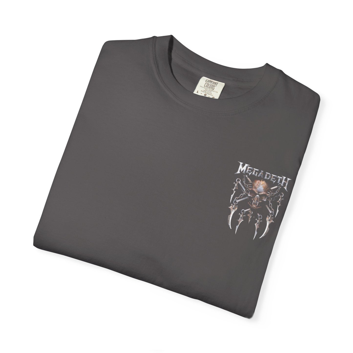 Metal Band Tee, Unisex Garment-Dyed T-shirt, Music Merch, Edgy Graphic Shirt, Gift for Rock Fans, Concert Wear