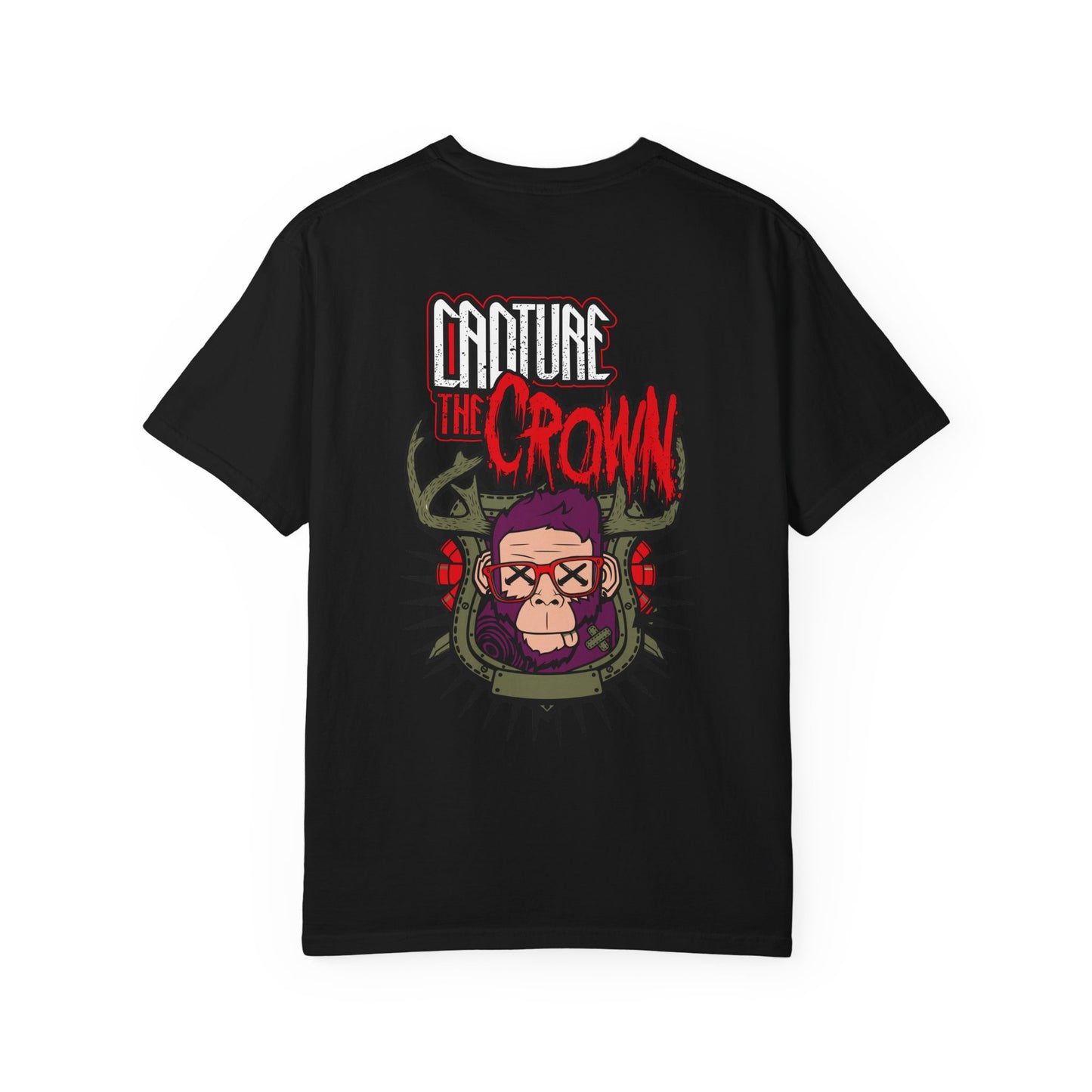 Capture the Crown Graphic Tee, Unisex Casual T-Shirt, Streetwear Shirt, Gift for Gamers, Graphic Design Top