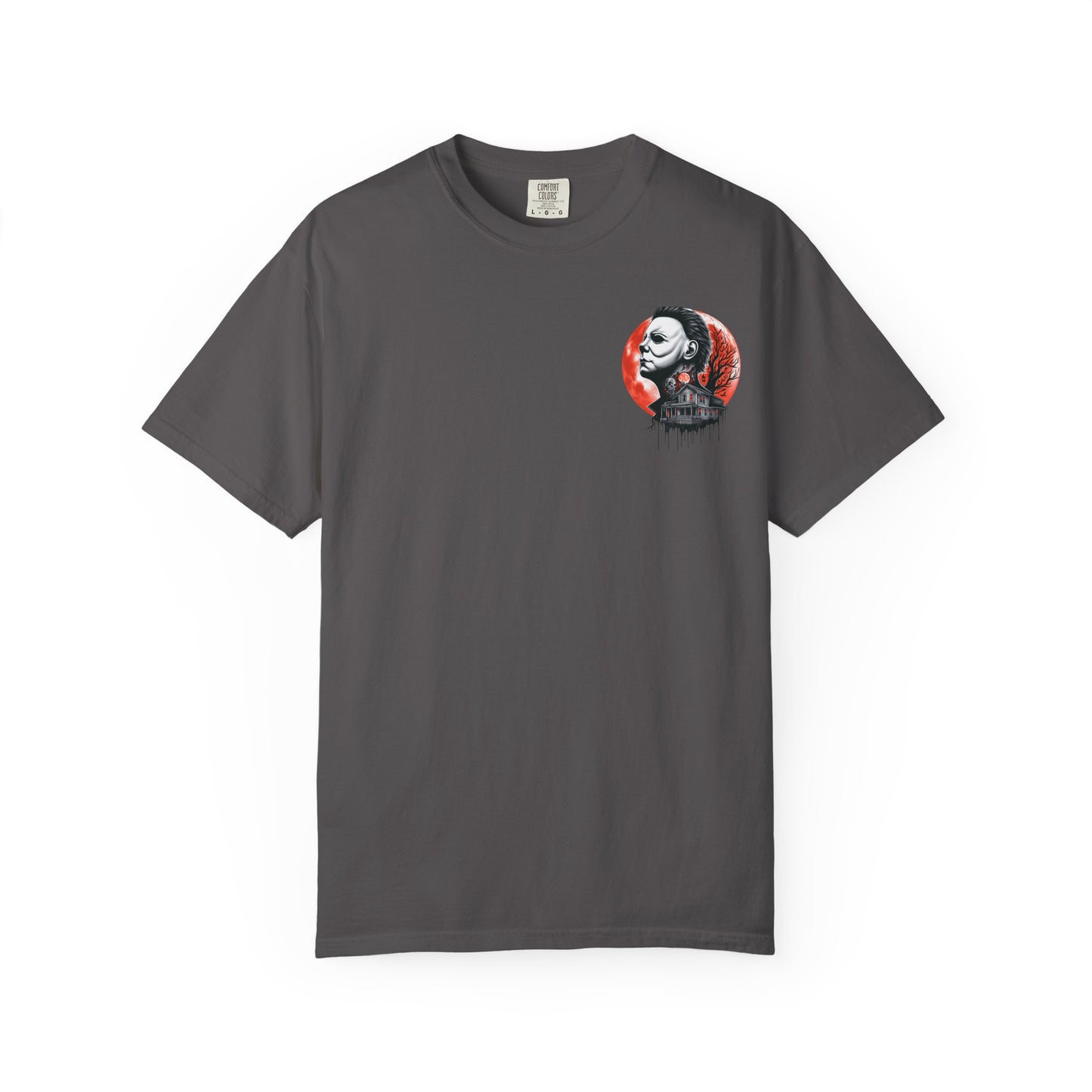 Spooky Horror Graphic T-shirt for Halloween, Unisex Tee, Scary Movie Fan Gift, Casual Wear, Gothic Style, Gift for Horror Lovers