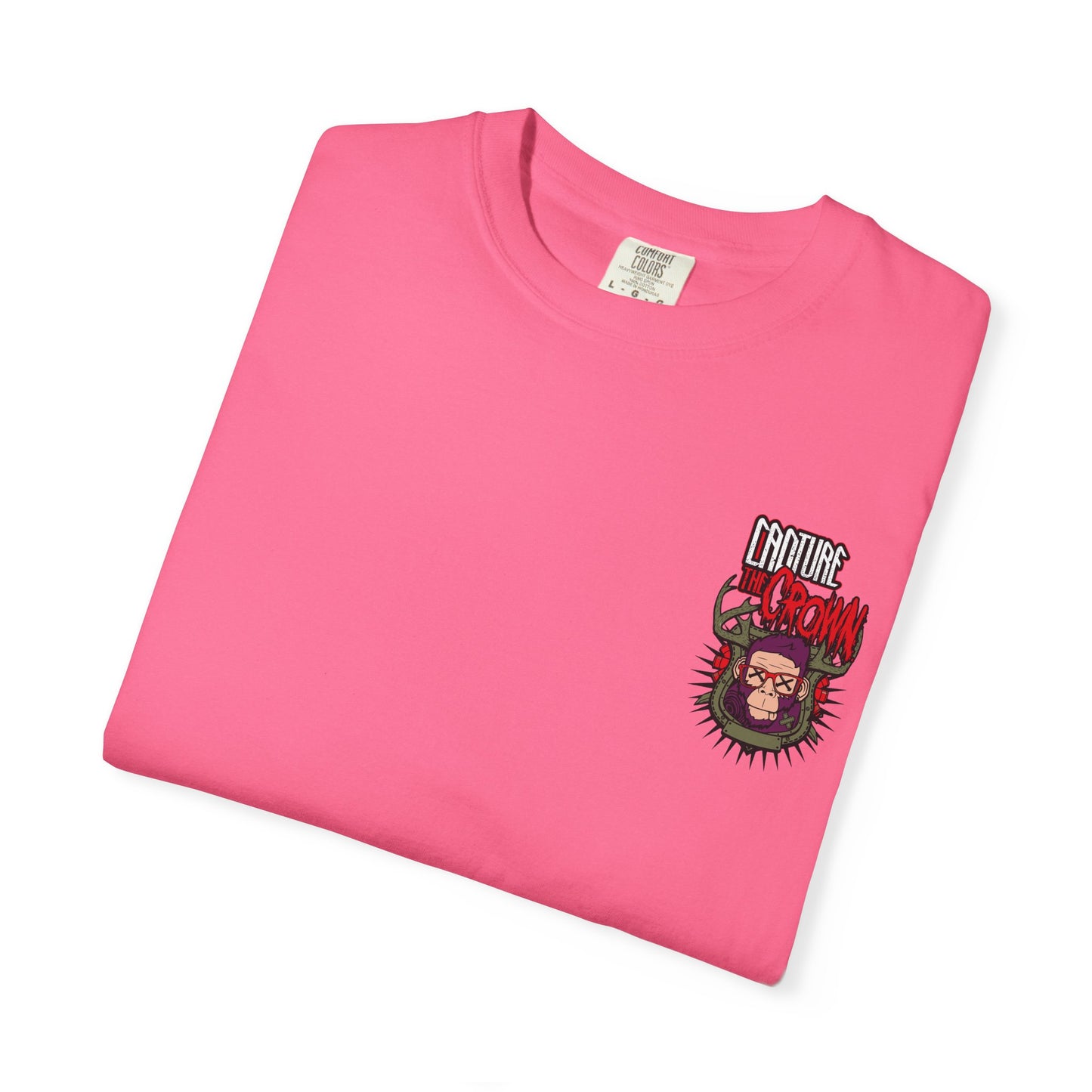 Capture the Crown Graphic Tee, Unisex Casual T-Shirt, Streetwear Shirt, Gift for Gamers, Graphic Design Top