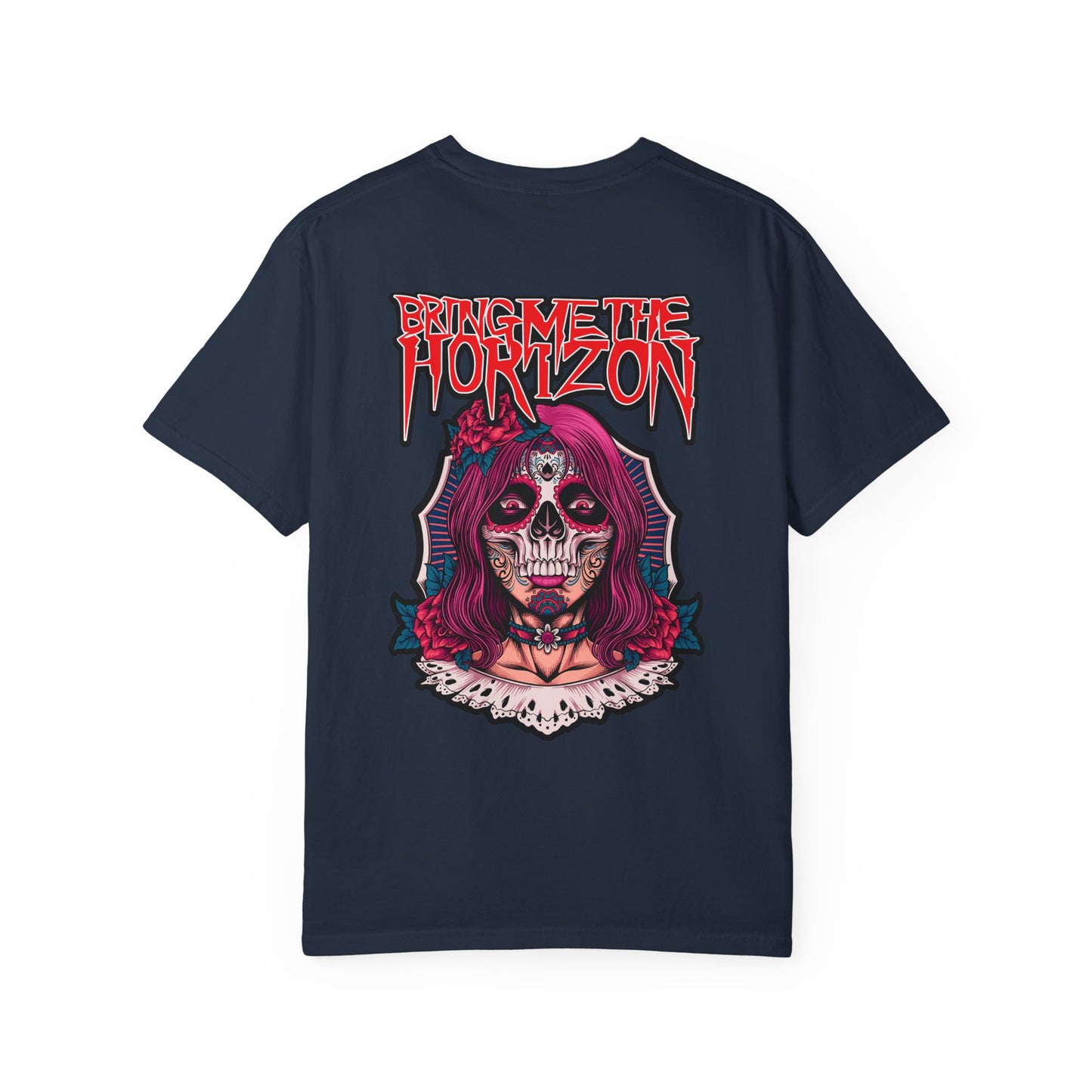 Bring Me the Horizon Skull Graphic Tee - Unisex T-shirt, Alternative Apparel, Music Fan Gift, Edgy Fashion, Festival Wear