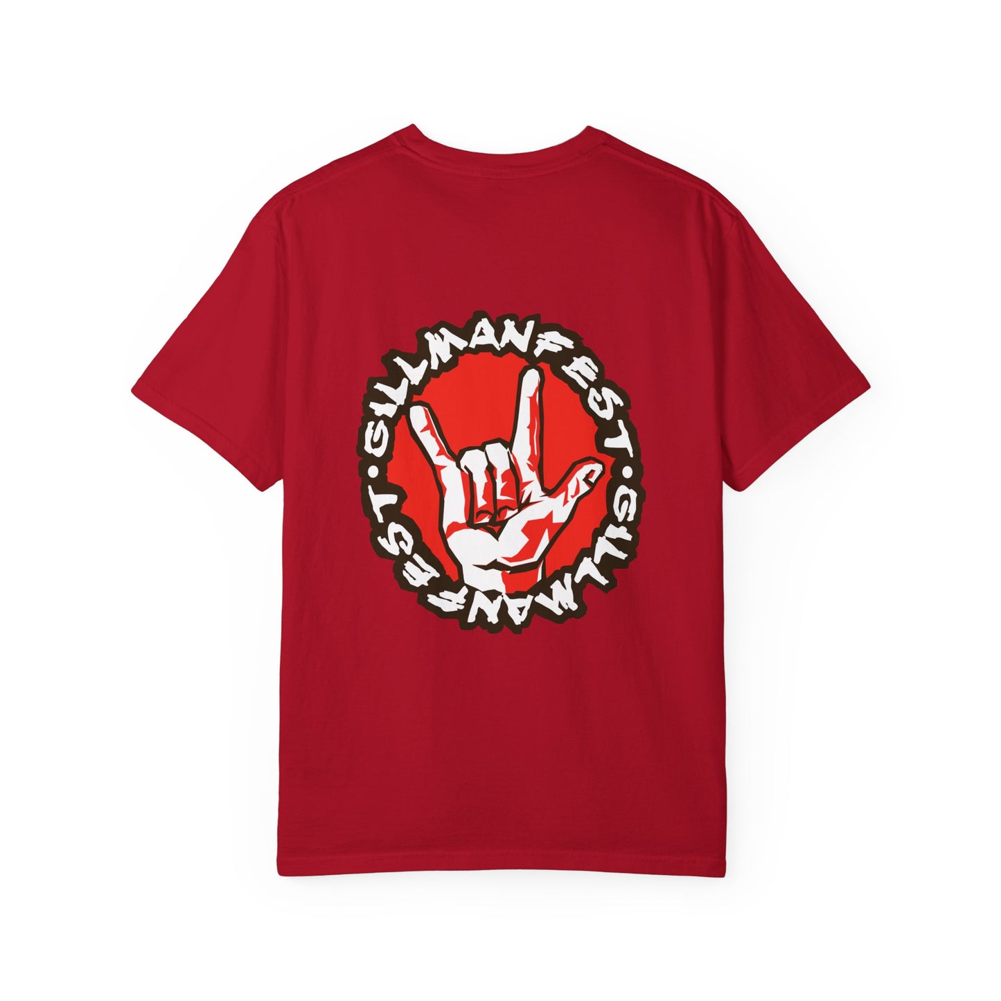 Rock On Unisex Garment-Dyed T-Shirt | Casual Tee, Music Lover Gift, Concert Outfit, Festival Wear, Graphic Tee