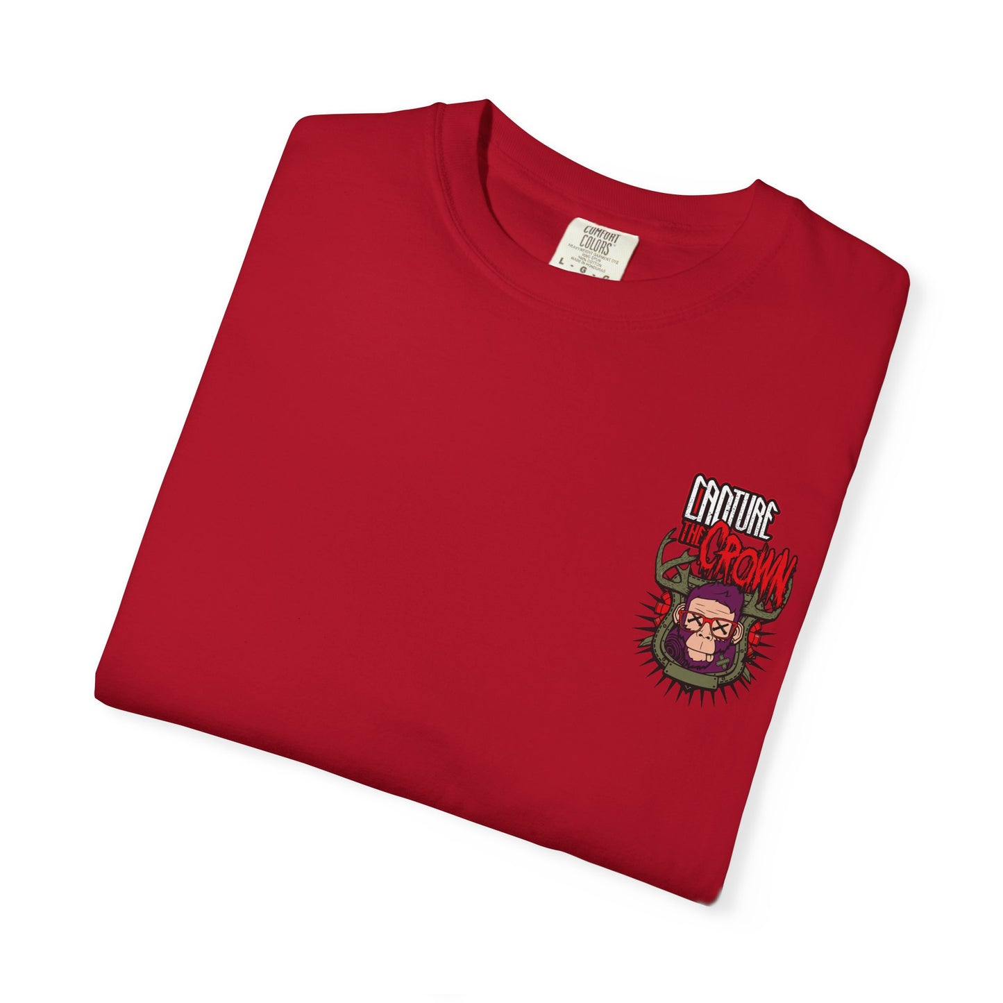 Capture the Crown Graphic Tee, Unisex Casual T-Shirt, Streetwear Shirt, Gift for Gamers, Graphic Design Top