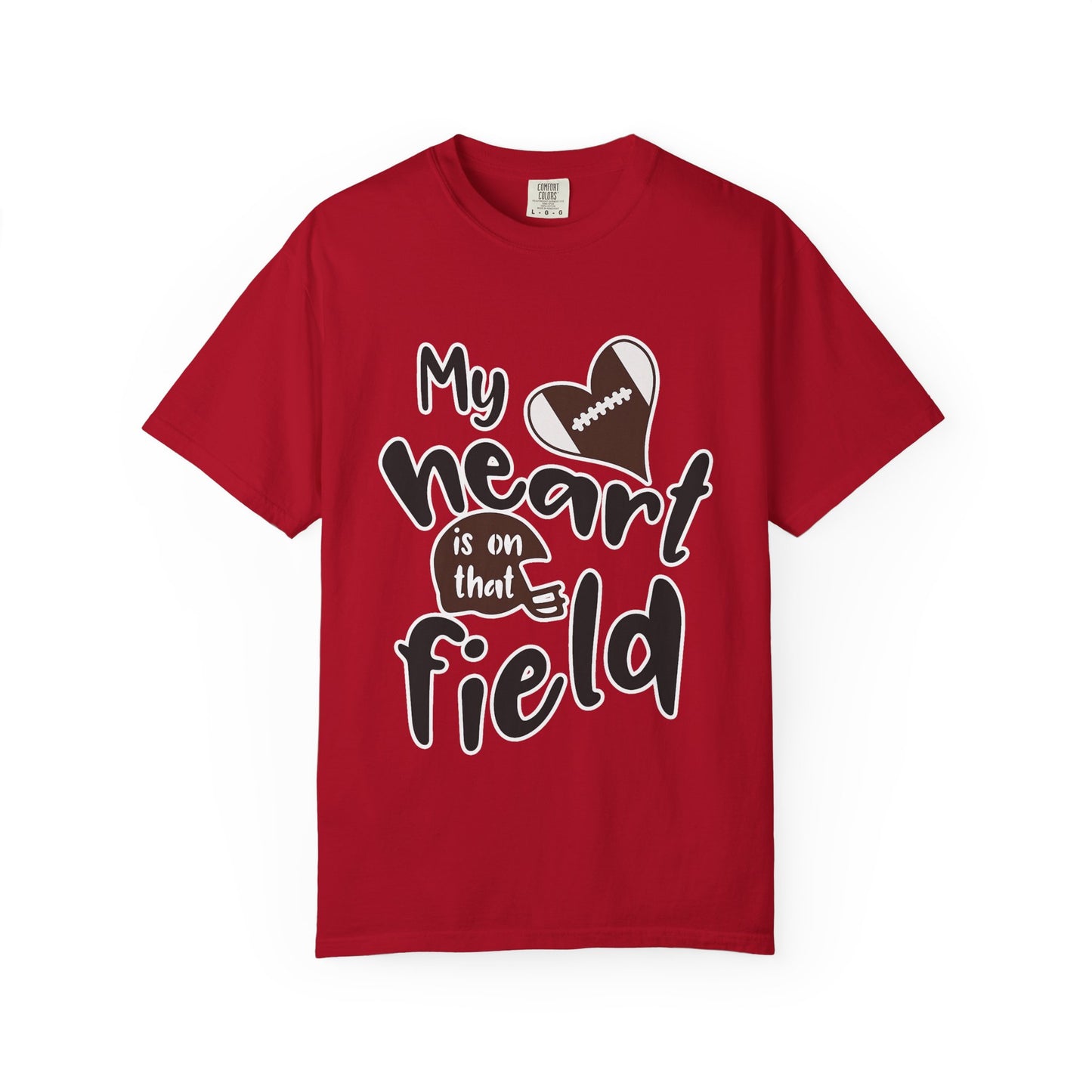 Heart on the Field Tee - Perfect for Sports Fans, Gift for Athletes, Game Day Apparel, Unisex T-shirt, Sports Event Shirt