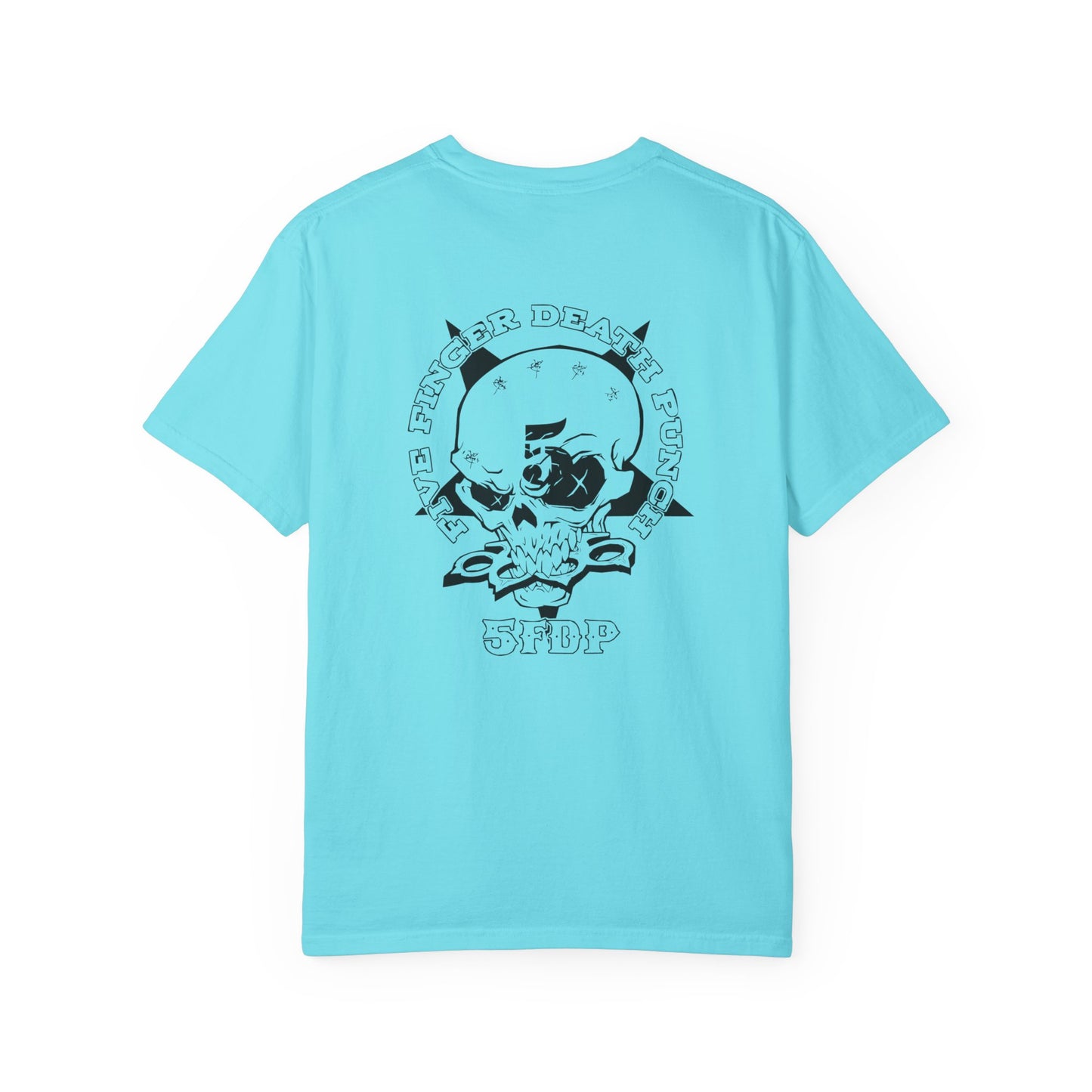 Edgy Graphic Tee with Skull Design, Unisex Punk T-Shirt, Alternative Fashion, Casual Wear, Gift for Rock Music Lovers