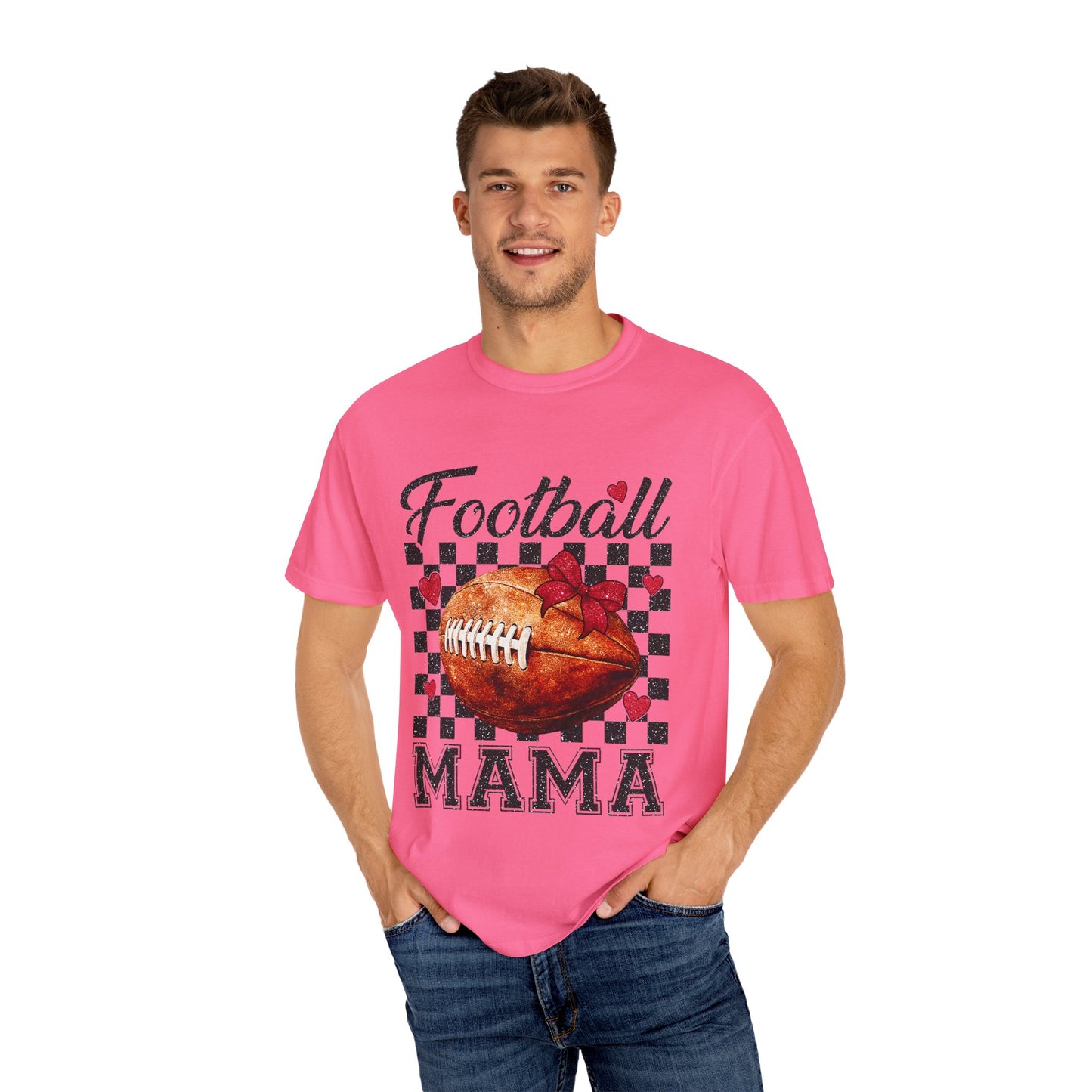 Football Mama T-Shirt | Perfect for Game Day, Gift for Sports Moms, Football Fan Apparel, Casual Wear, Unisex Style