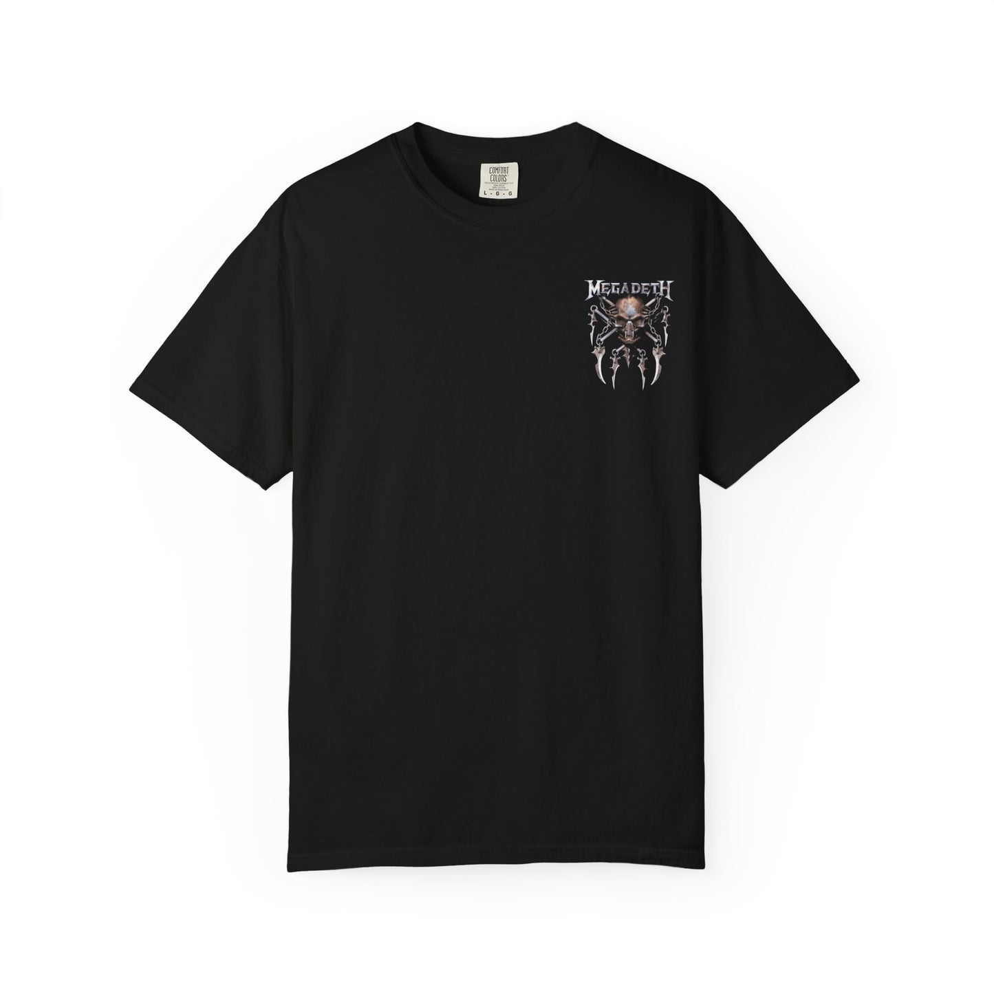 Metal Band Tee, Unisex Garment-Dyed T-shirt, Music Merch, Edgy Graphic Shirt, Gift for Rock Fans, Concert Wear