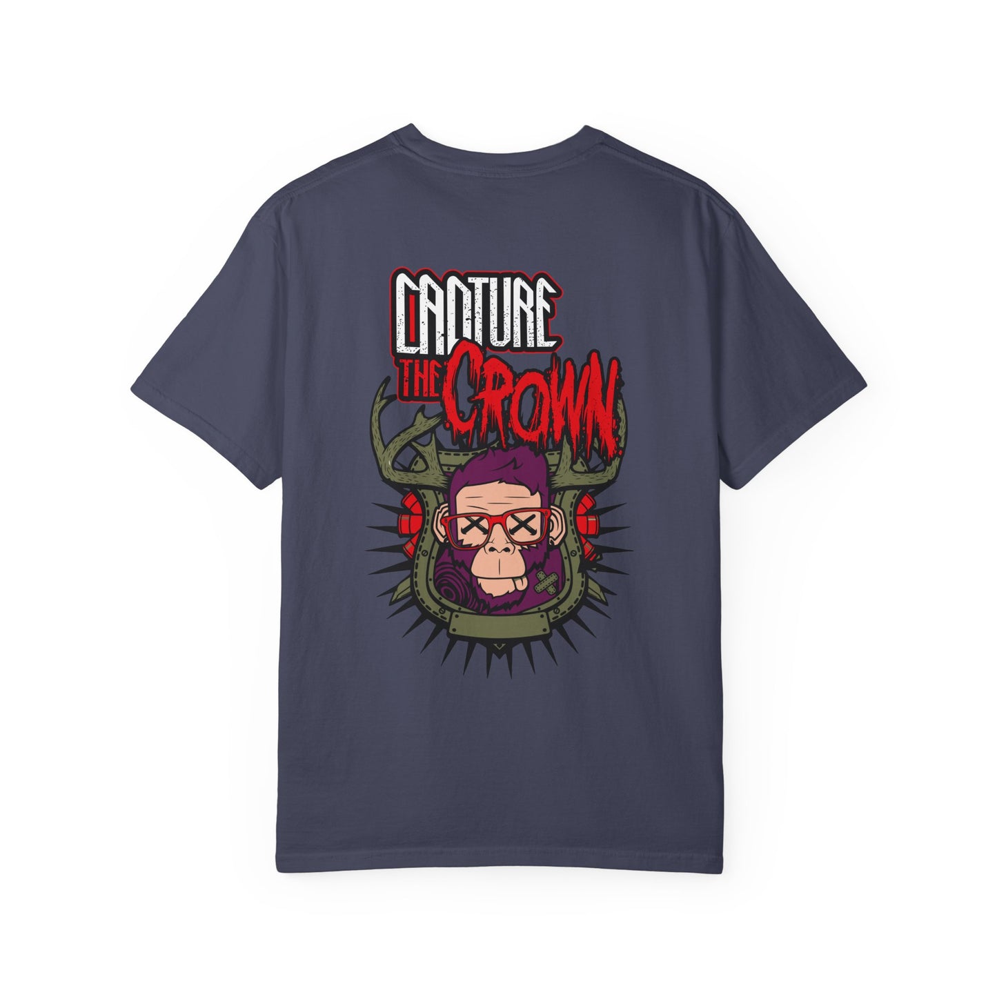 Capture the Crown Graphic Tee, Unisex Casual T-Shirt, Streetwear Shirt, Gift for Gamers, Graphic Design Top