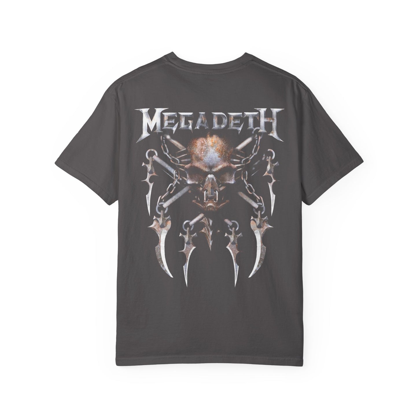 Metal Band Tee, Unisex Garment-Dyed T-shirt, Music Merch, Edgy Graphic Shirt, Gift for Rock Fans, Concert Wear
