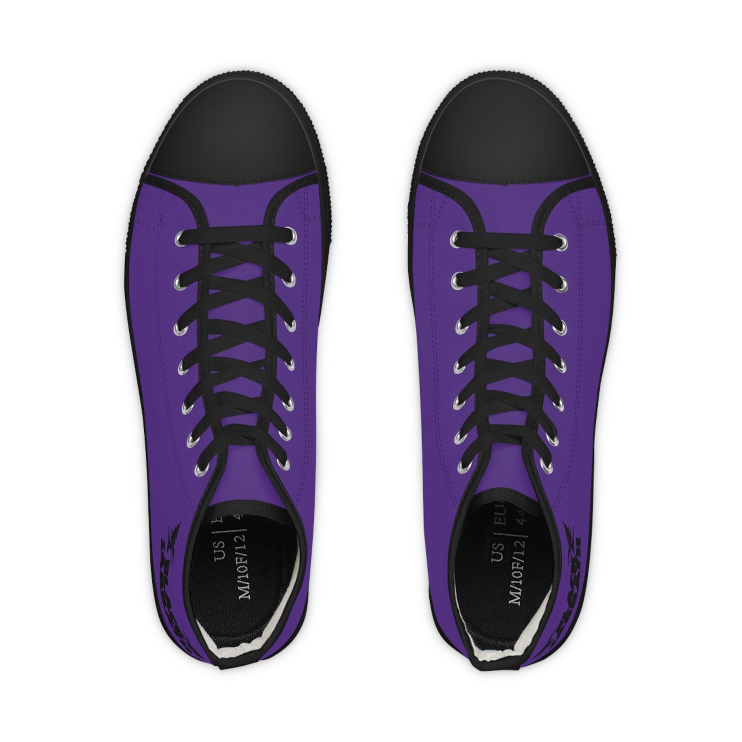 Trendy Purple High Top Sneakers for Men | Stylish Footwear for Casual Outings, Gifts, Streetwear, and Athletic Activities