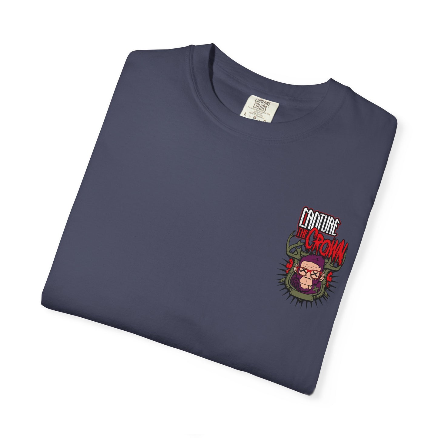 Capture the Crown Graphic Tee, Unisex Casual T-Shirt, Streetwear Shirt, Gift for Gamers, Graphic Design Top