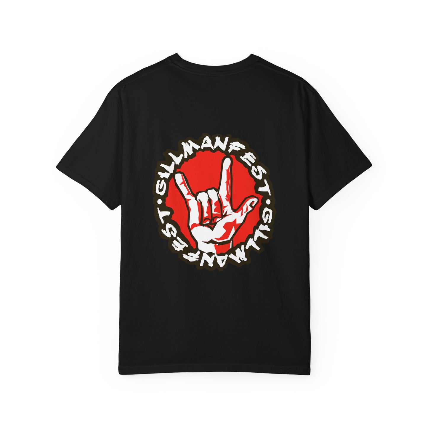 Rock On Unisex Garment-Dyed T-Shirt | Casual Tee, Music Lover Gift, Concert Outfit, Festival Wear, Graphic Tee