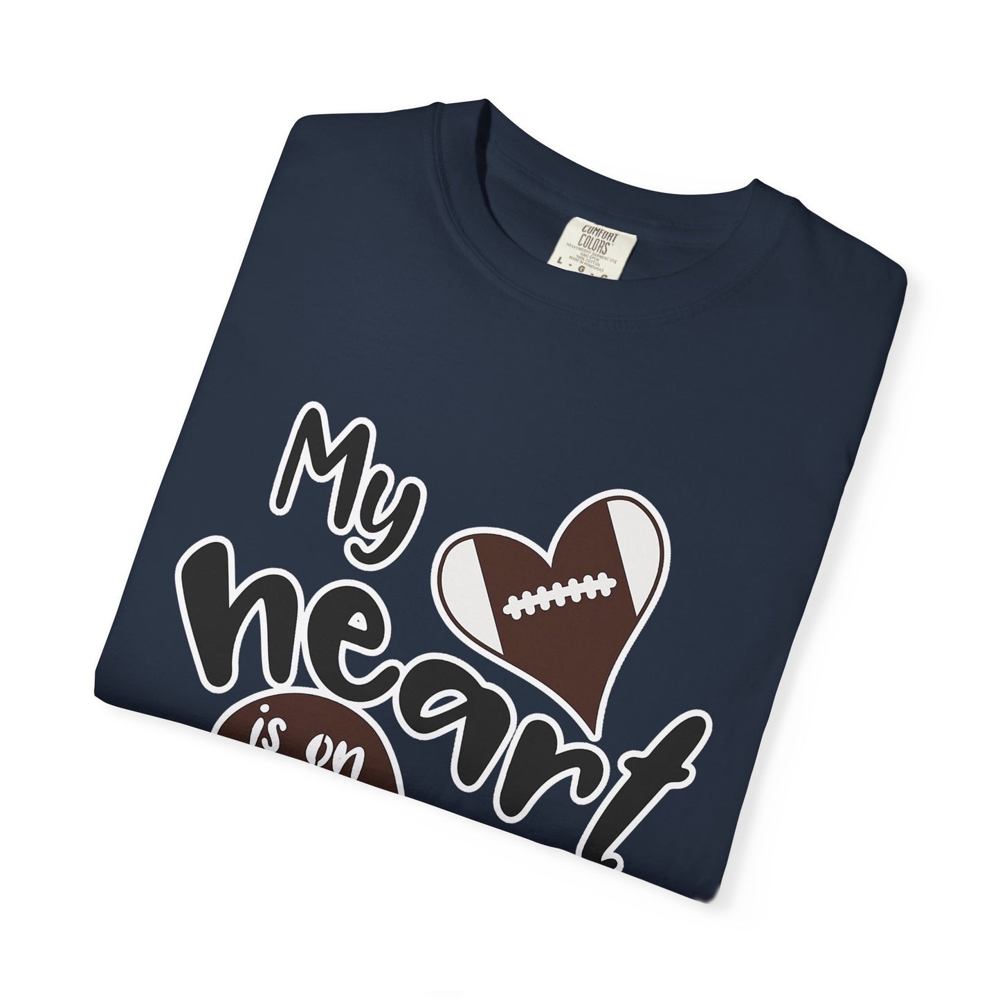 Heart on the Field Tee - Perfect for Sports Fans, Gift for Athletes, Game Day Apparel, Unisex T-shirt, Sports Event Shirt