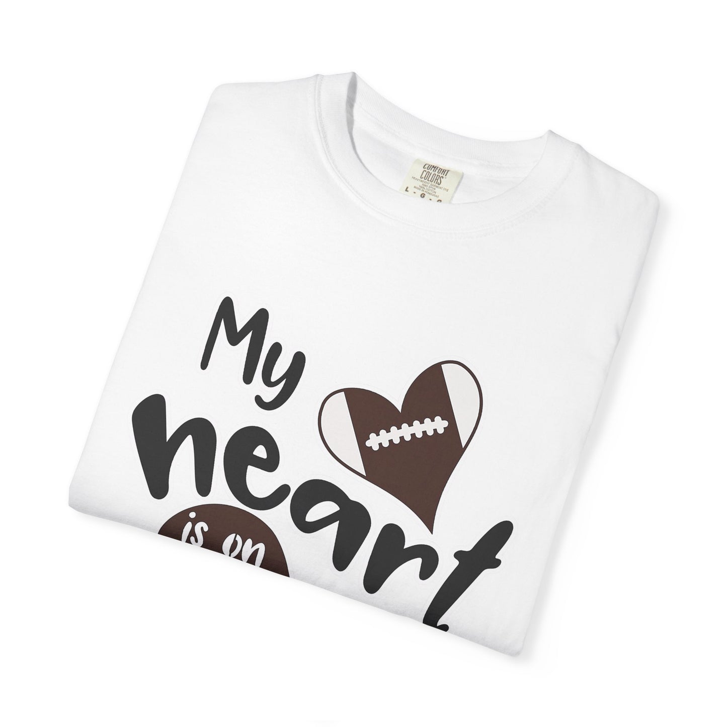 Heart on the Field Tee - Perfect for Sports Fans, Gift for Athletes, Game Day Apparel, Unisex T-shirt, Sports Event Shirt