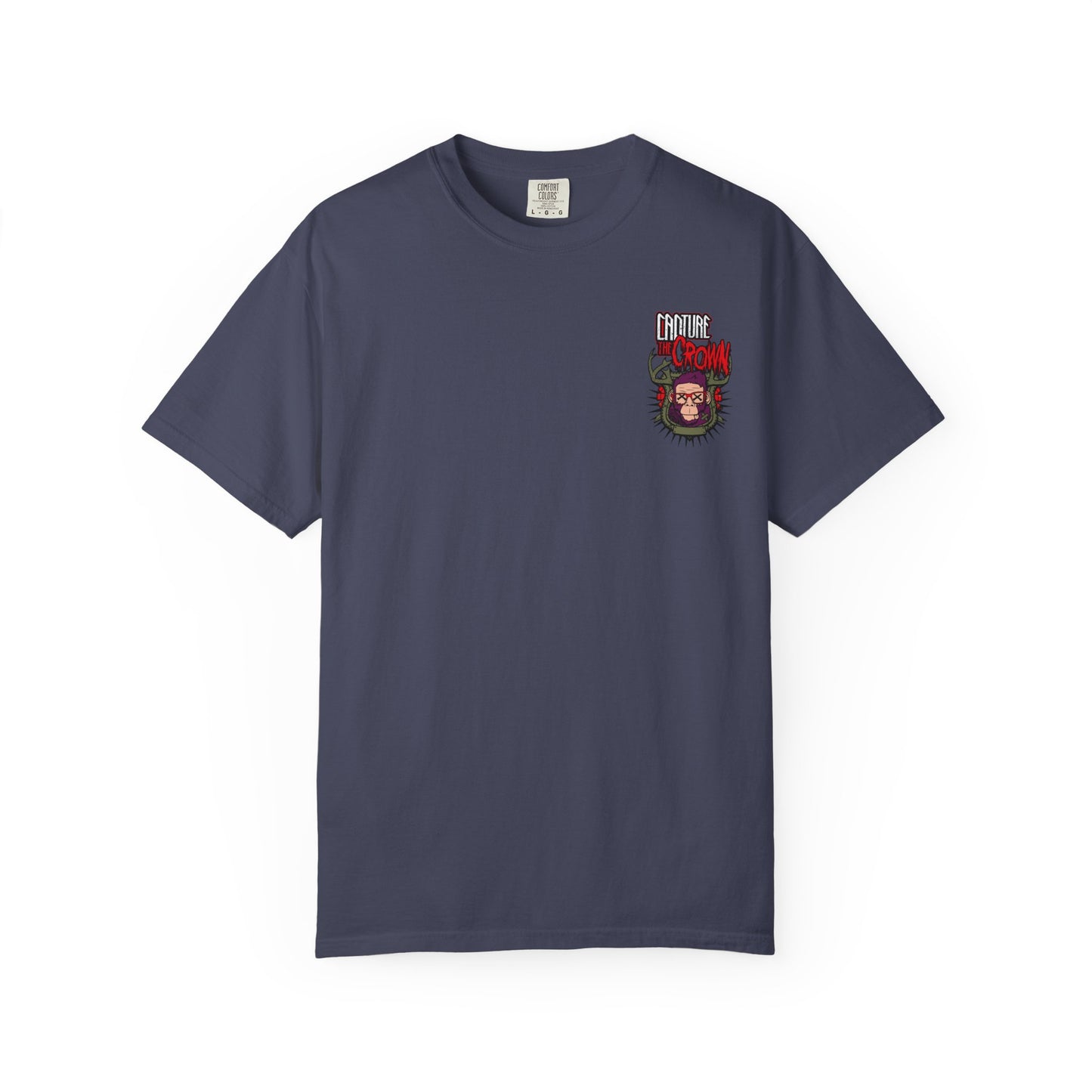 Capture the Crown Graphic Tee, Unisex Casual T-Shirt, Streetwear Shirt, Gift for Gamers, Graphic Design Top