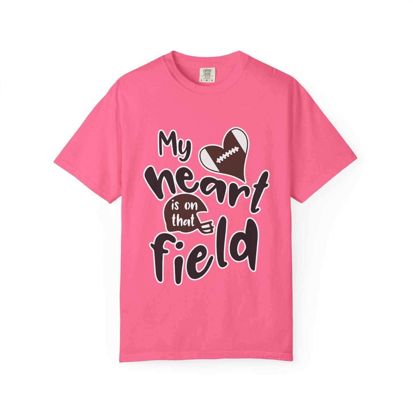 Heart on the Field Tee - Perfect for Sports Fans, Gift for Athletes, Game Day Apparel, Unisex T-shirt, Sports Event Shirt