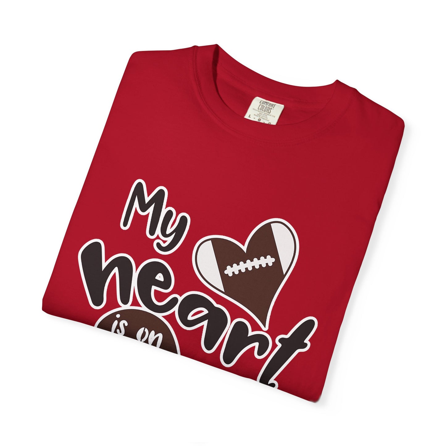 Heart on the Field Tee - Perfect for Sports Fans, Gift for Athletes, Game Day Apparel, Unisex T-shirt, Sports Event Shirt