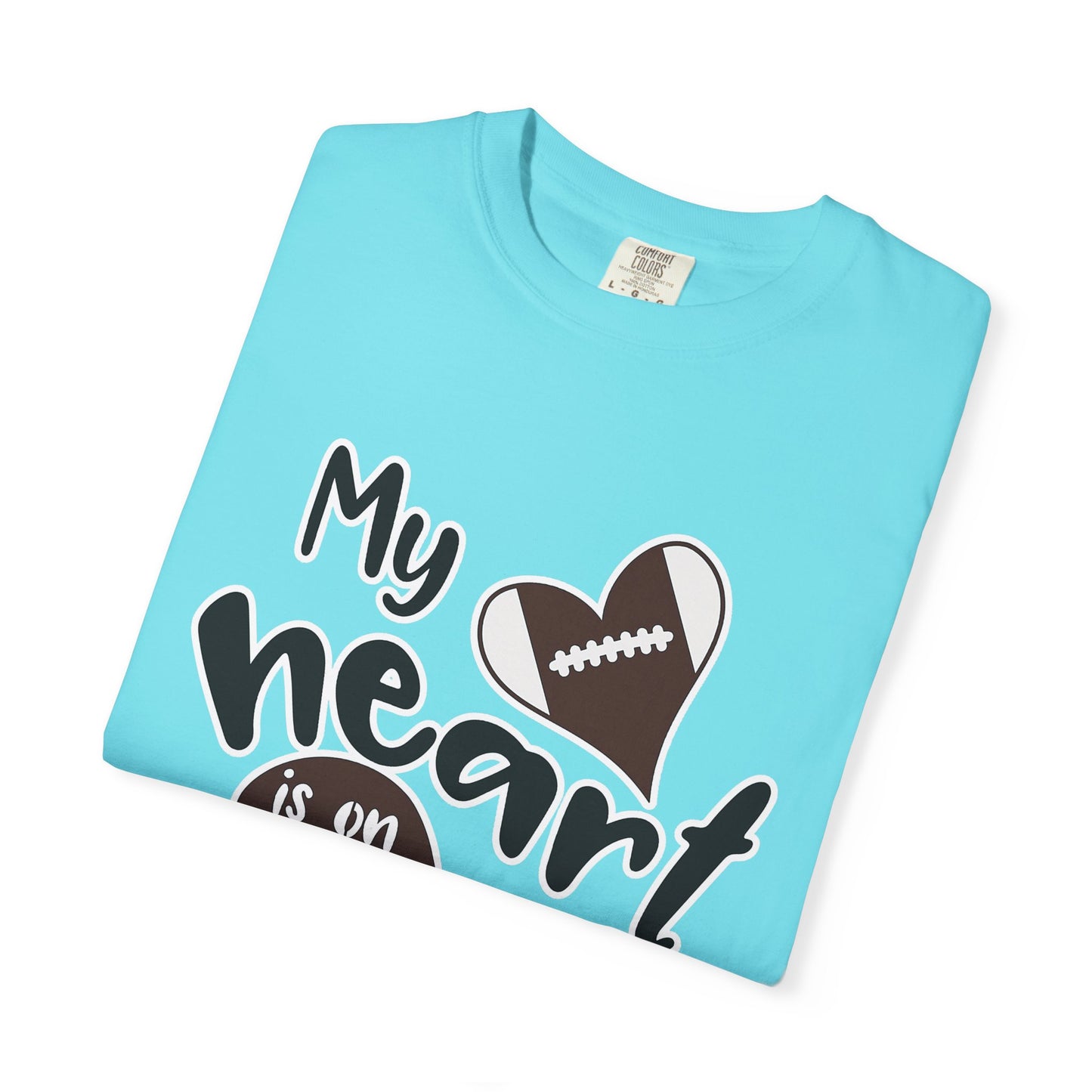 Heart on the Field Tee - Perfect for Sports Fans, Gift for Athletes, Game Day Apparel, Unisex T-shirt, Sports Event Shirt