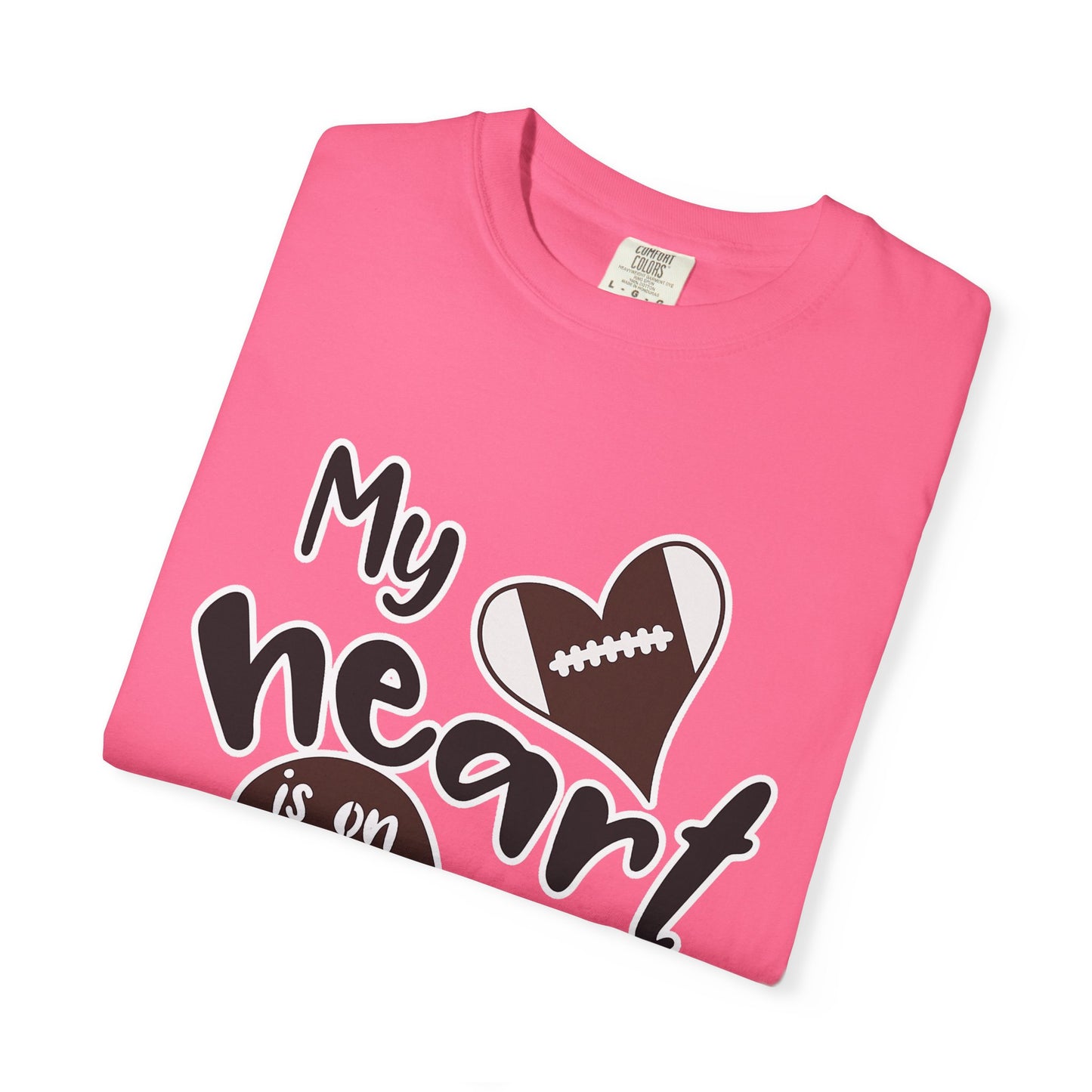 Heart on the Field Tee - Perfect for Sports Fans, Gift for Athletes, Game Day Apparel, Unisex T-shirt, Sports Event Shirt