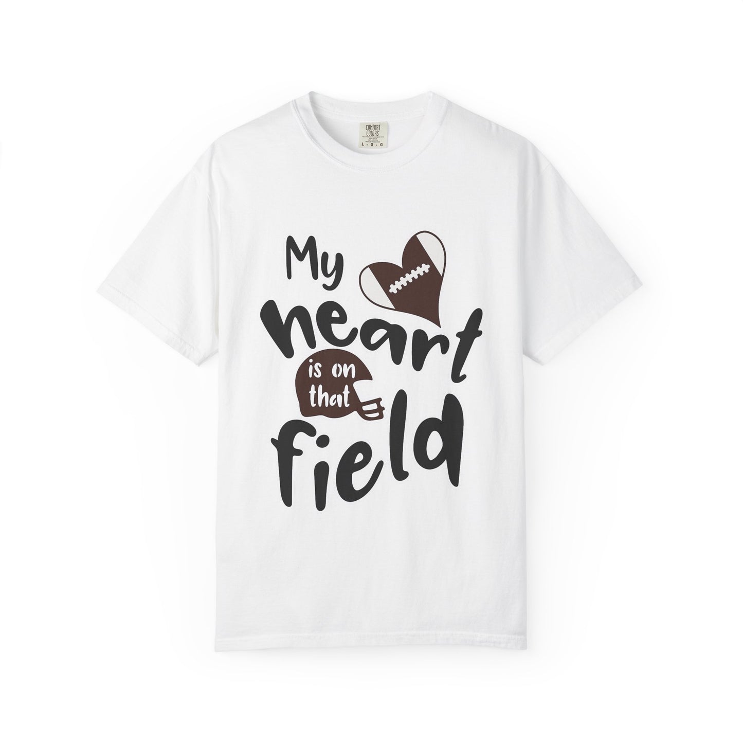 Heart on the Field Tee - Perfect for Sports Fans, Gift for Athletes, Game Day Apparel, Unisex T-shirt, Sports Event Shirt