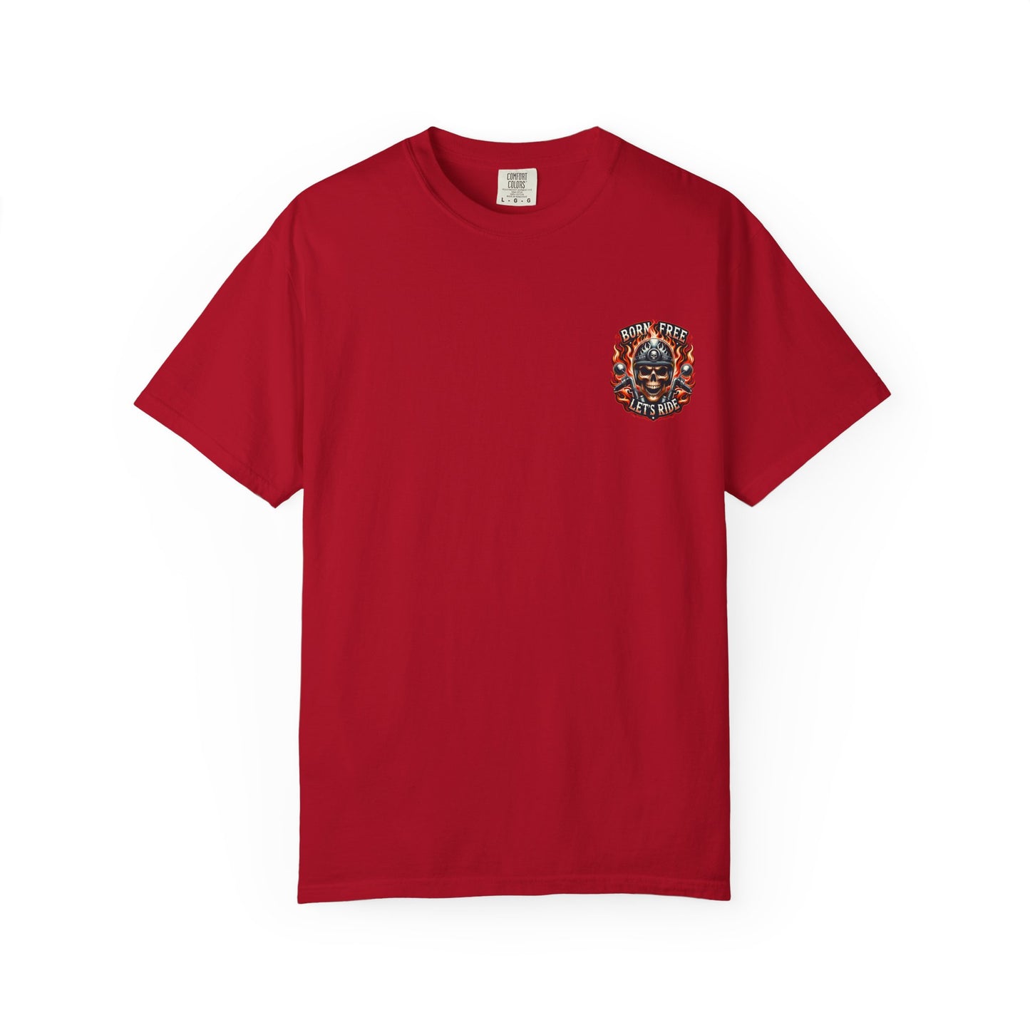 Vibrant Unisex Garment-Dyed T-shirt with Artistic Design, Casual Wear, Graphic Tee, Unique Gift, Everyday Fashion, Summer Essentials