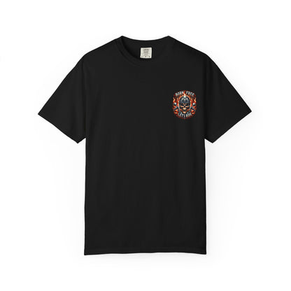 Vibrant Unisex Garment-Dyed T-shirt with Artistic Design, Casual Wear, Graphic Tee, Unique Gift, Everyday Fashion, Summer Essentials