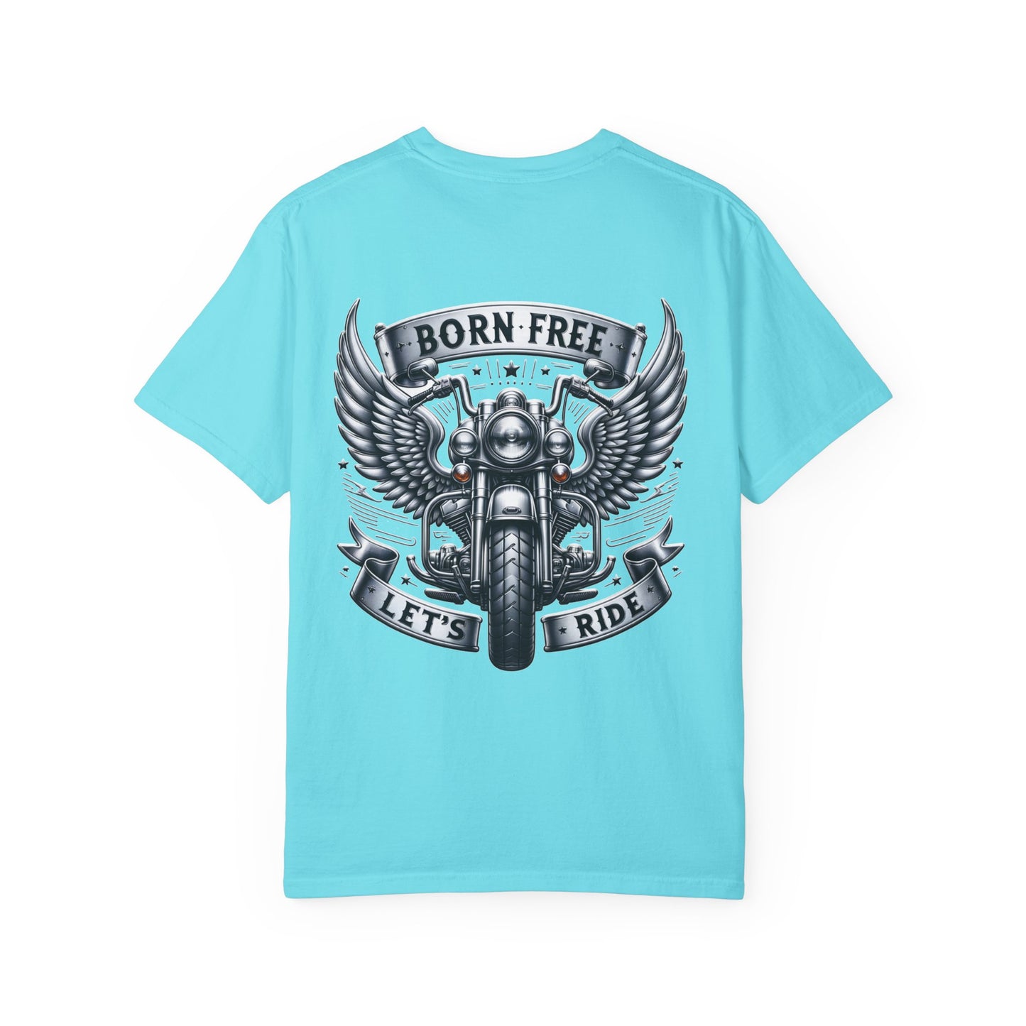 Motorcycle Freedom T-Shirt, Unisex Garment-Dyed Tee, Biker Lifestyle Apparel, Perfect Gift for Riders, Born Free Ride Tee, Summer [...]