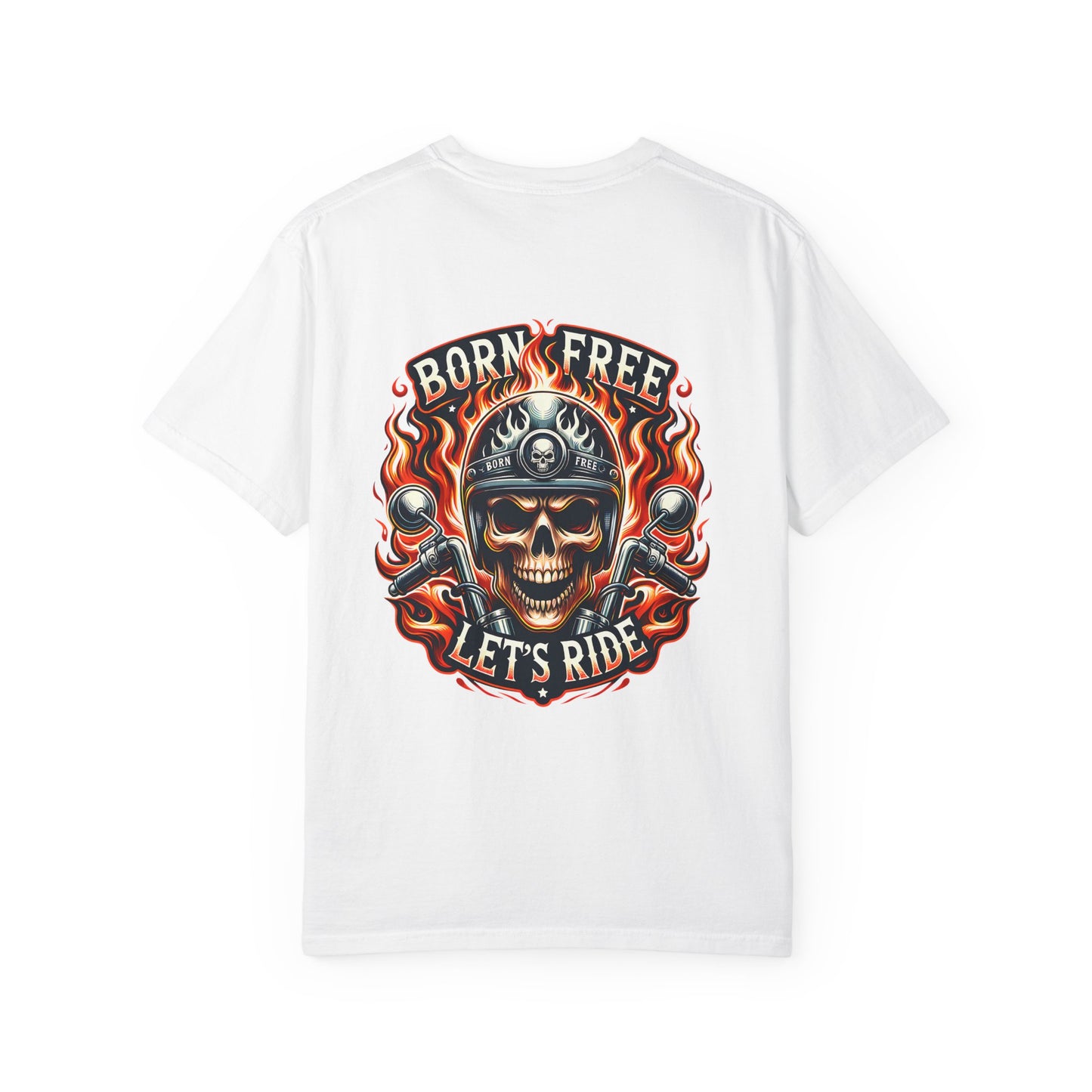 Vibrant Unisex Garment-Dyed T-shirt with Artistic Design, Casual Wear, Graphic Tee, Unique Gift, Everyday Fashion, Summer Essentials