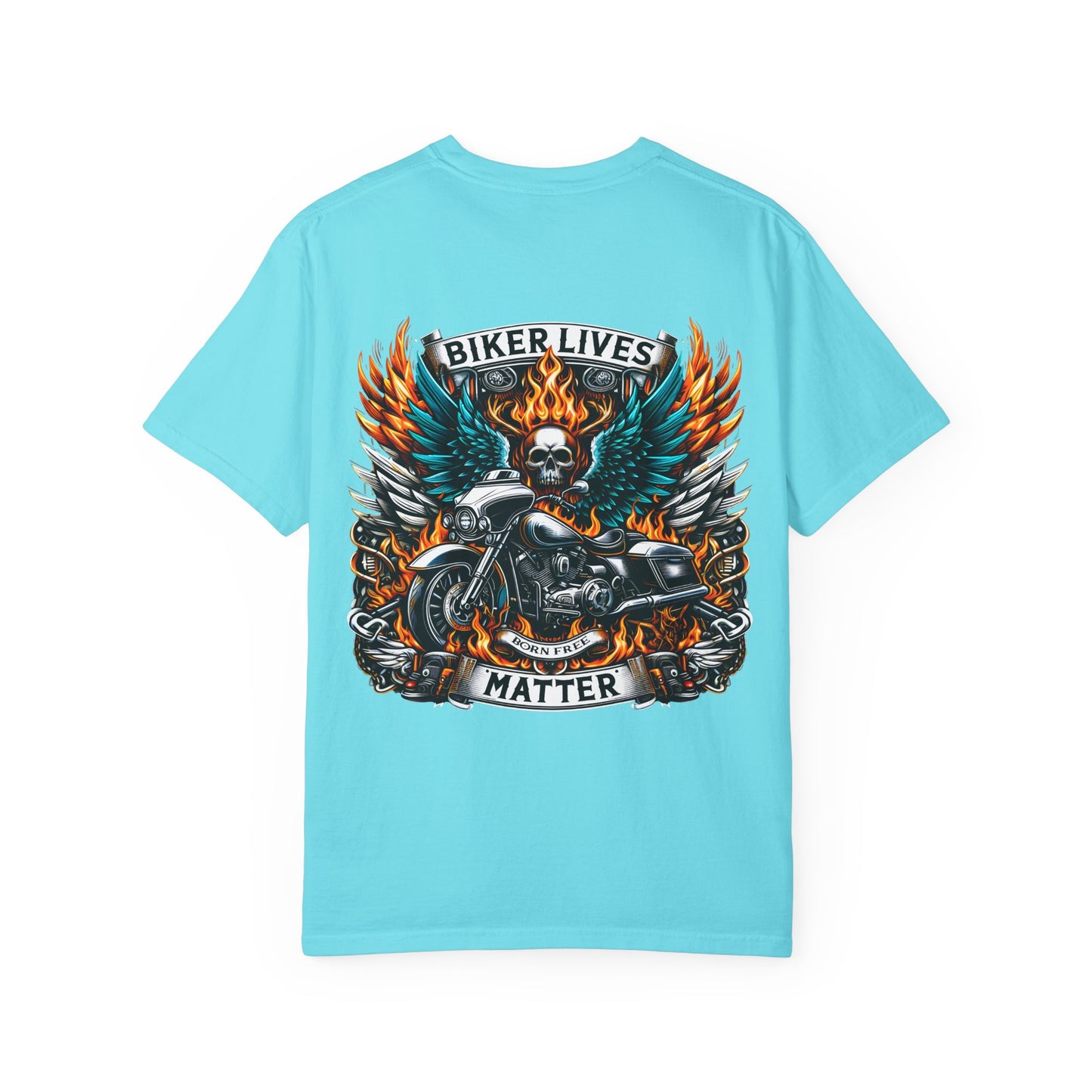Biker Lives Matter T-Shirt, Unisex Graphic Tee, Motorbike Apparel, Casual Wear, Gift for Bikers, Motorcycle Enthusiasts