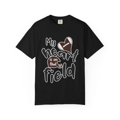 Heart on the Field Tee - Perfect for Sports Fans, Gift for Athletes, Game Day Apparel, Unisex T-shirt, Sports Event Shirt