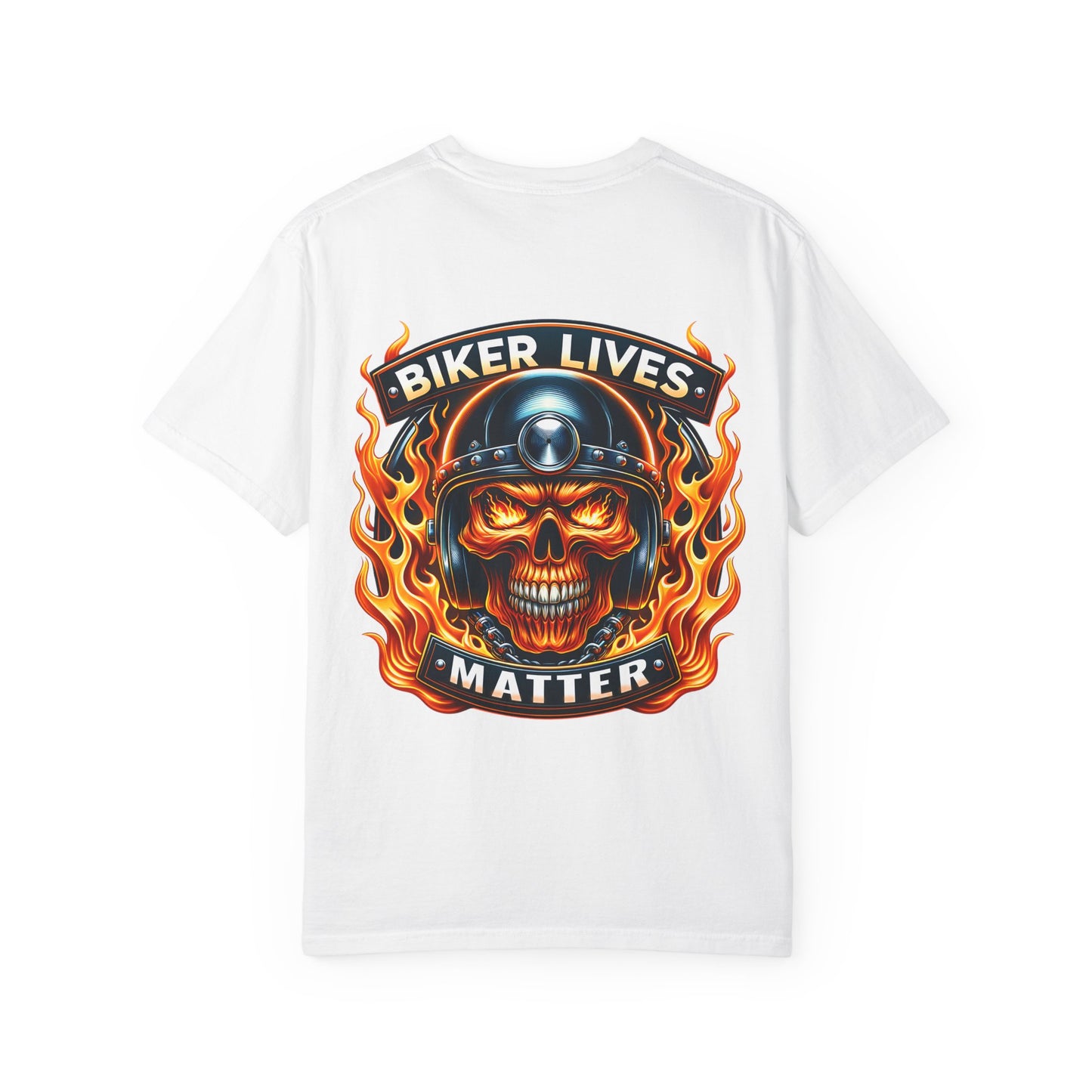 Biker Lives Matter T-Shirt, Cool Graphic Tee, Unisex Casual Wear, Perfect for Motorcycle Riders, Gift for Bikers, Unique Streetwear