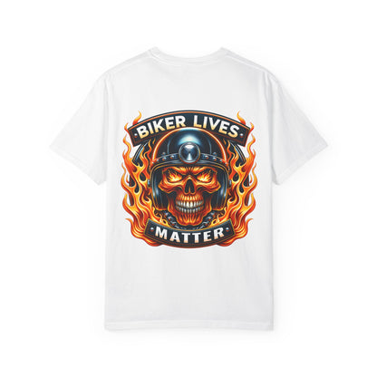 Biker Lives Matter T-Shirt, Cool Graphic Tee, Unisex Casual Wear, Perfect for Motorcycle Riders, Gift for Bikers, Unique Streetwear