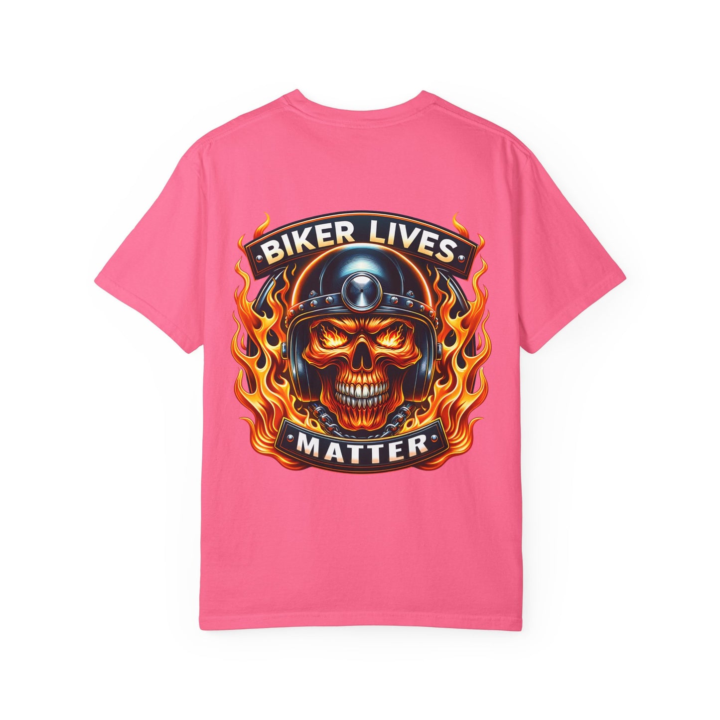 Biker Lives Matter T-Shirt, Cool Graphic Tee, Unisex Casual Wear, Perfect for Motorcycle Riders, Gift for Bikers, Unique Streetwear