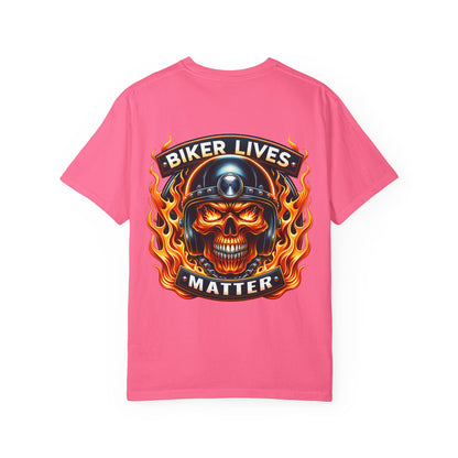 Biker Lives Matter T-Shirt, Cool Graphic Tee, Unisex Casual Wear, Perfect for Motorcycle Riders, Gift for Bikers, Unique Streetwear