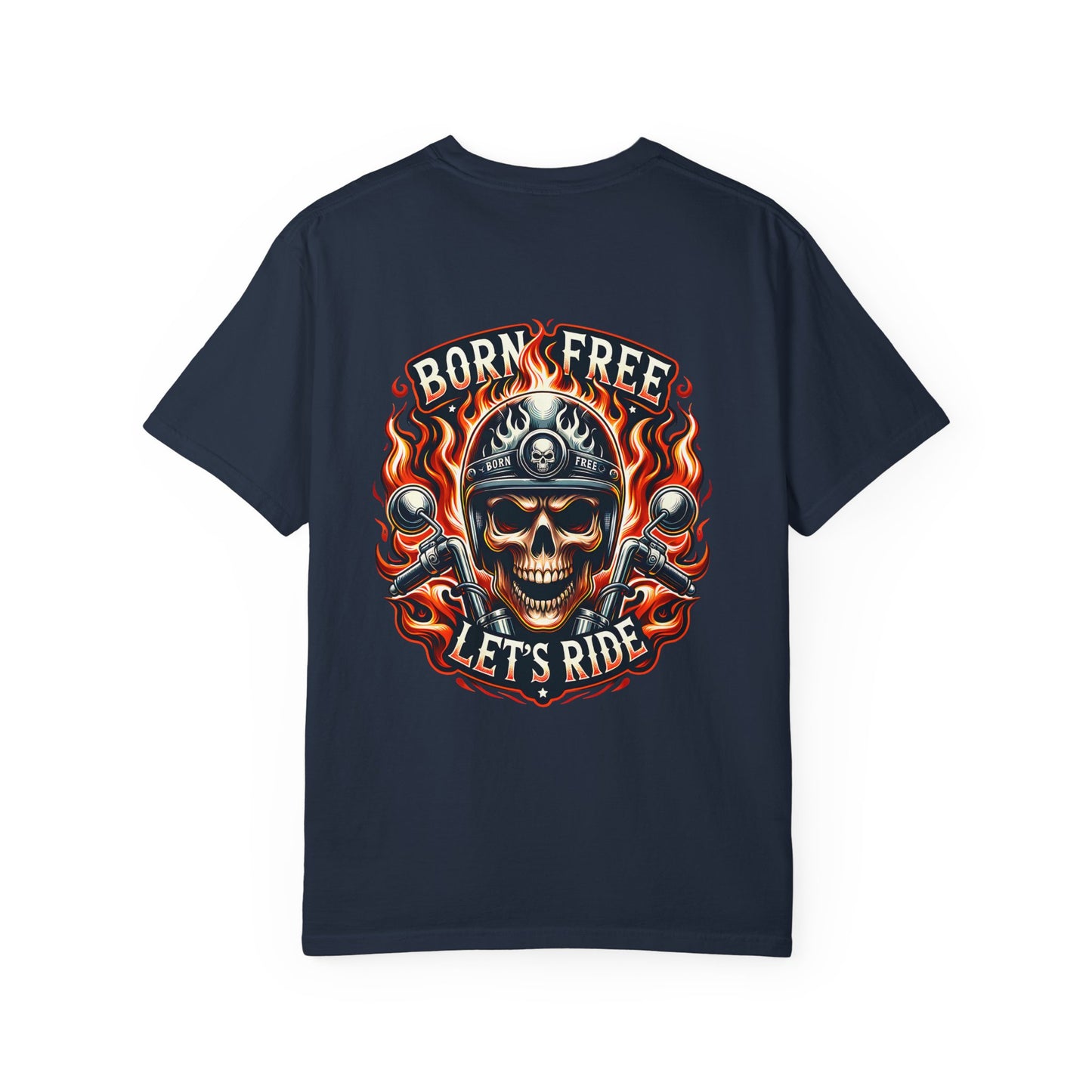 Vibrant Unisex Garment-Dyed T-shirt with Artistic Design, Casual Wear, Graphic Tee, Unique Gift, Everyday Fashion, Summer Essentials