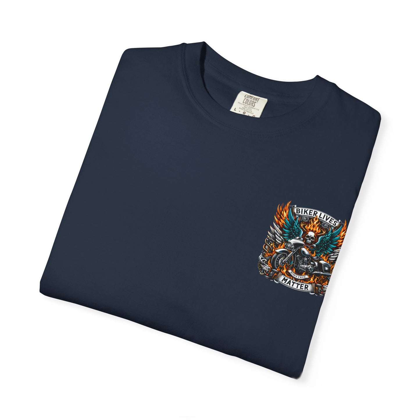 Biker Lives Matter T-Shirt, Unisex Graphic Tee, Motorbike Apparel, Casual Wear, Gift for Bikers, Motorcycle Enthusiasts