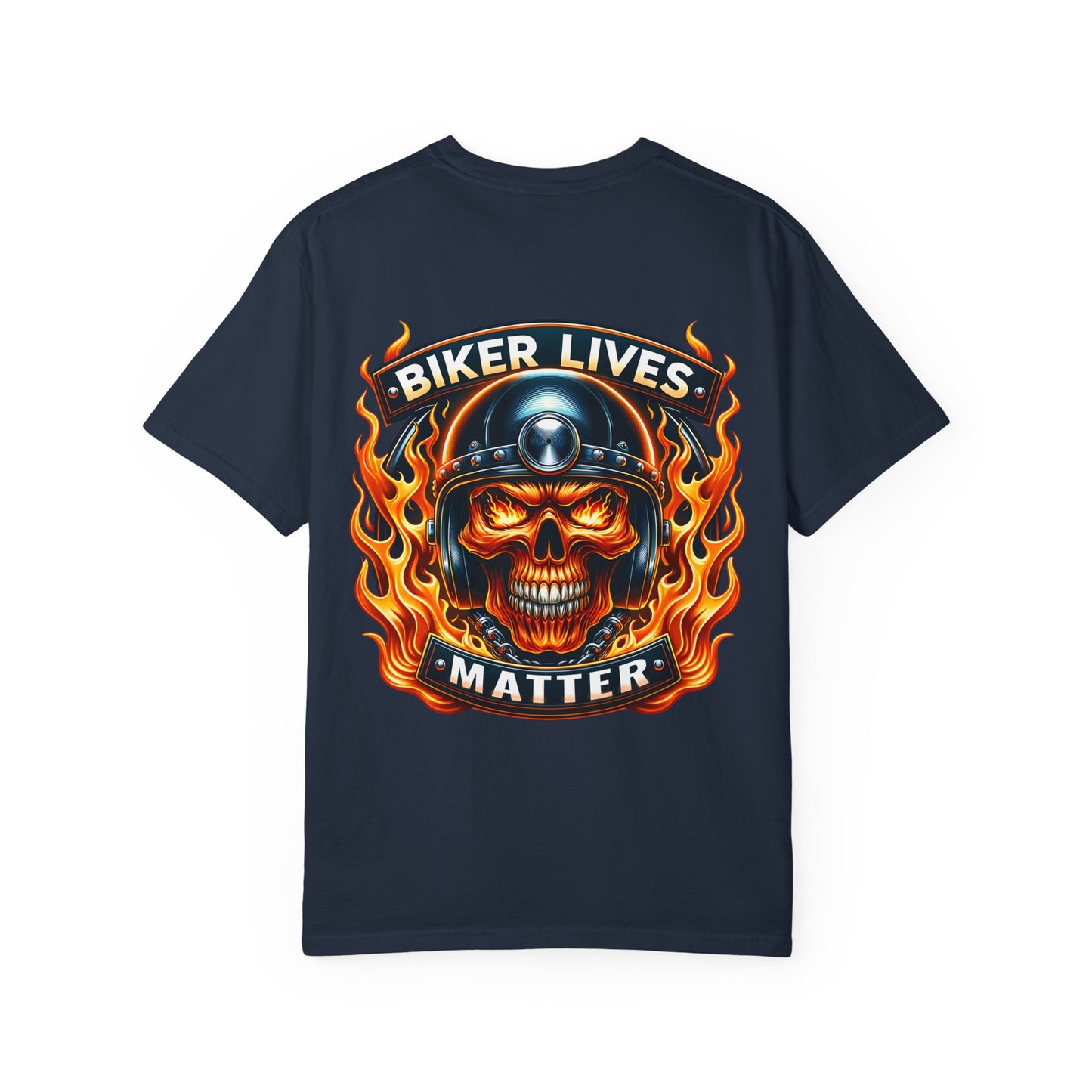 Biker Lives Matter T-Shirt, Cool Graphic Tee, Unisex Casual Wear, Perfect for Motorcycle Riders, Gift for Bikers, Unique Streetwear