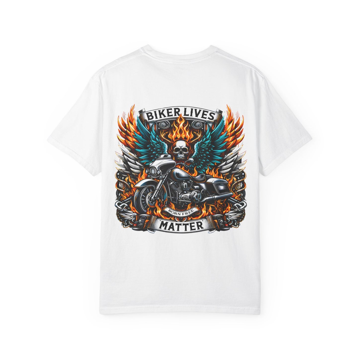 Biker Lives Matter T-Shirt, Unisex Graphic Tee, Motorbike Apparel, Casual Wear, Gift for Bikers, Motorcycle Enthusiasts