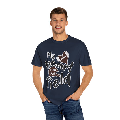 Heart on the Field Tee - Perfect for Sports Fans, Gift for Athletes, Game Day Apparel, Unisex T-shirt, Sports Event Shirt