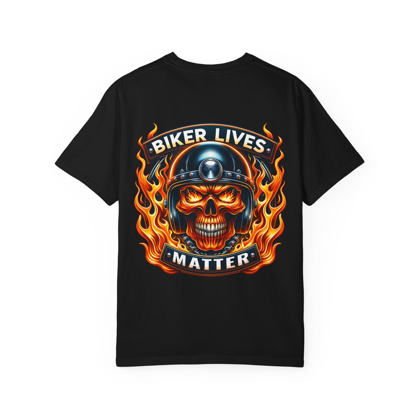 Biker Lives Matter T-Shirt, Cool Graphic Tee, Unisex Casual Wear, Perfect for Motorcycle Riders, Gift for Bikers, Unique Streetwear