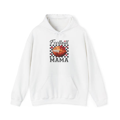 Football Mama Unisex Heavy Blend Hooded Sweatshirt | Cozy Sports Apparel for Football Moms, Gift for Game Day, Fall Fashion, Team Spirit