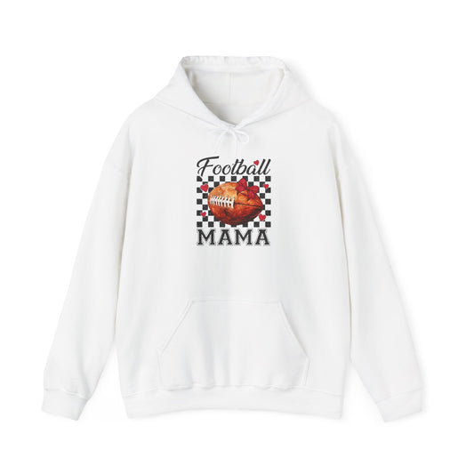 Football Mama Unisex Heavy Blend Hooded Sweatshirt | Cozy Sports Apparel for Football Moms, Gift for Game Day, Fall Fashion, Team Spirit