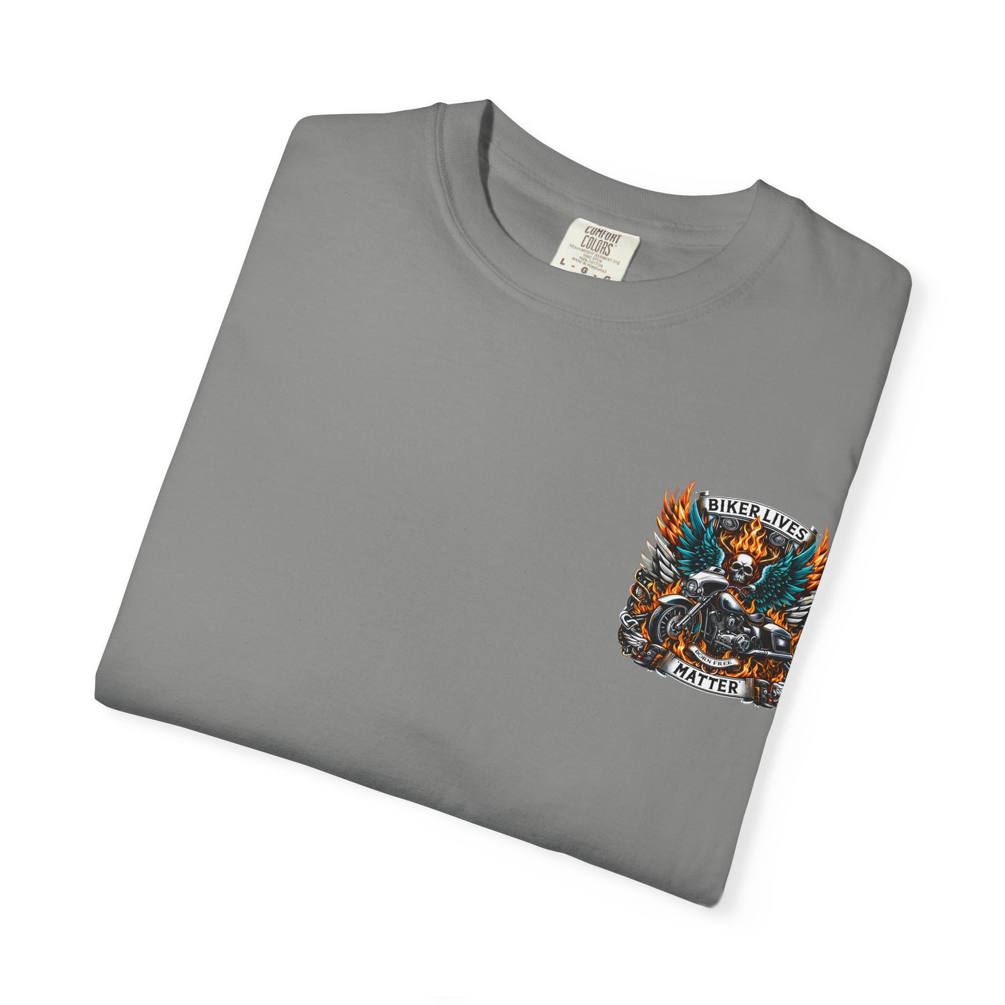 Biker Lives Matter T-Shirt, Unisex Graphic Tee, Motorbike Apparel, Casual Wear, Gift for Bikers, Motorcycle Enthusiasts