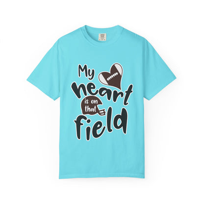 Heart on the Field Tee - Perfect for Sports Fans, Gift for Athletes, Game Day Apparel, Unisex T-shirt, Sports Event Shirt