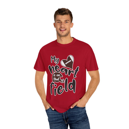 Heart on the Field Tee - Perfect for Sports Fans, Gift for Athletes, Game Day Apparel, Unisex T-shirt, Sports Event Shirt