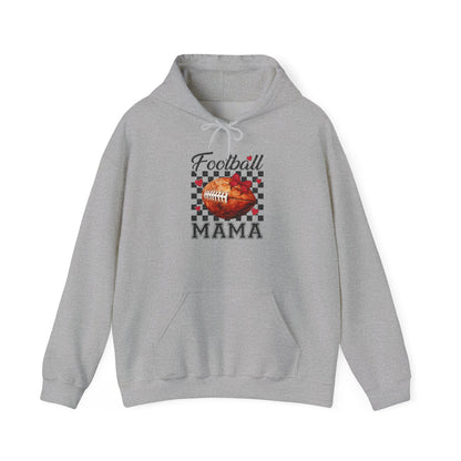 Football Mama Unisex Heavy Blend Hooded Sweatshirt | Cozy Sports Apparel for Football Moms, Gift for Game Day, Fall Fashion, Team Spirit