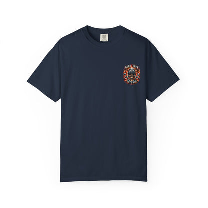 Vibrant Unisex Garment-Dyed T-shirt with Artistic Design, Casual Wear, Graphic Tee, Unique Gift, Everyday Fashion, Summer Essentials