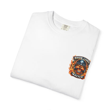 Biker Lives Matter T-Shirt, Cool Graphic Tee, Unisex Casual Wear, Perfect for Motorcycle Riders, Gift for Bikers, Unique Streetwear